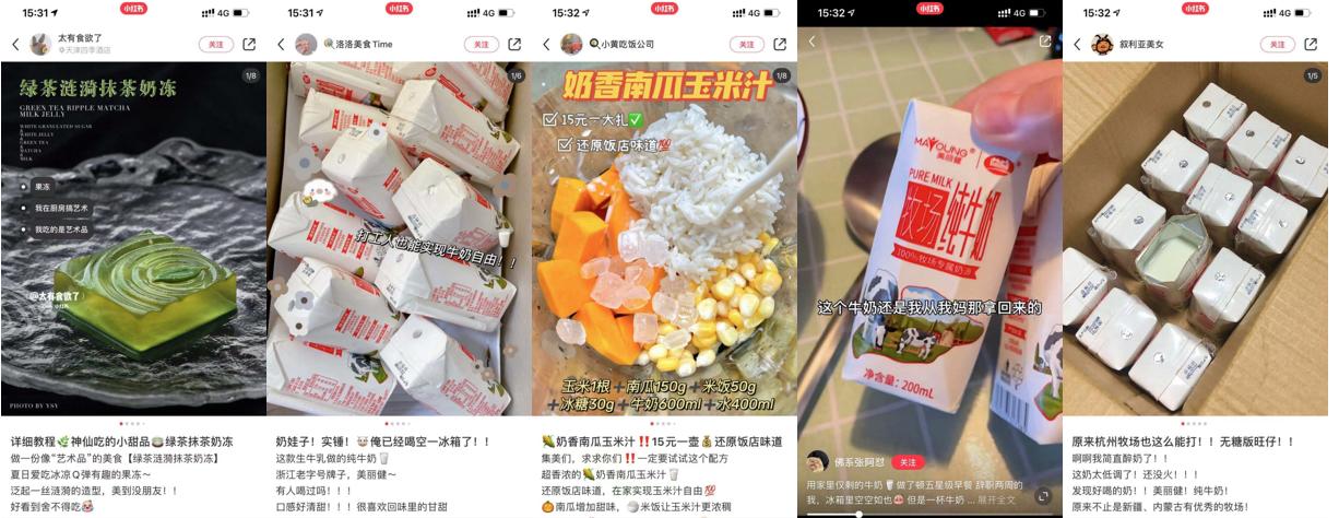 乳业小红书笔记推广